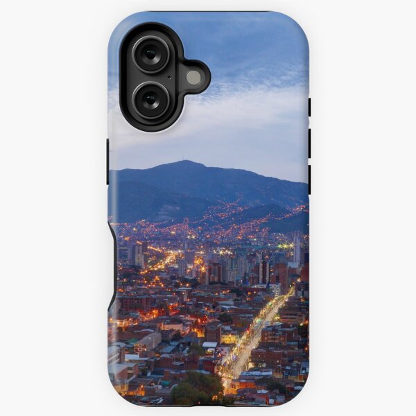 Item preview, Medellin Downtown at Sunset designed and sold by JoelDuncanPhoto.