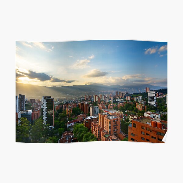 Medellin On a Sunny Afternoon Poster