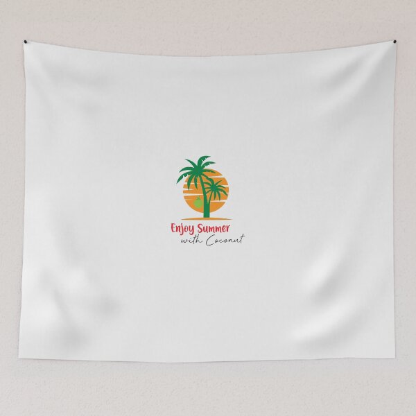 Item preview, Summer time! Summer vacation on the beach with waves, palm trees and sunglasses designed and sold by Peter Azeez.