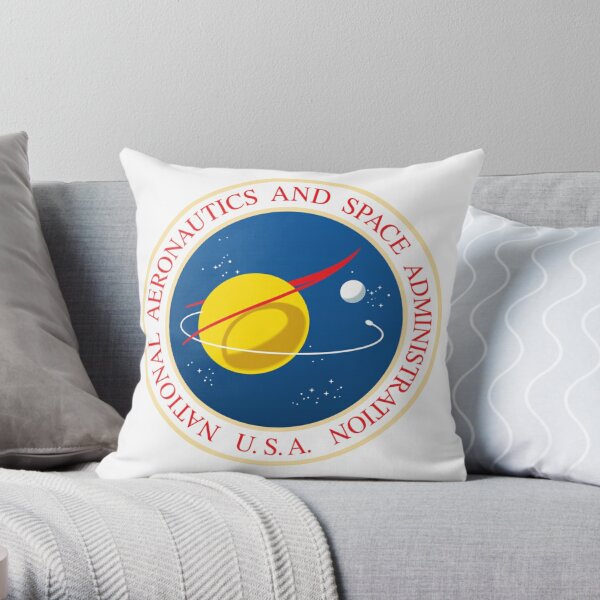 #Official #NASA #Seal USA National Aeronautics and #Space Administration Throw Pillow