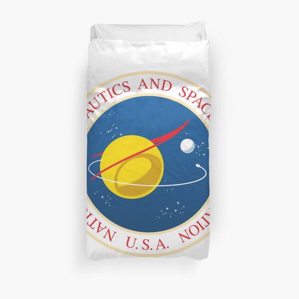 #Official #NASA #Seal USA National Aeronautics and #Space Administration Duvet Cover