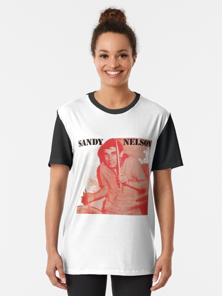 Alternate view of Sandy Nelson Graphic T-Shirt
