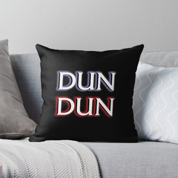 Dun Dun Meme (Law, Order, Parody) Throw Pillow
