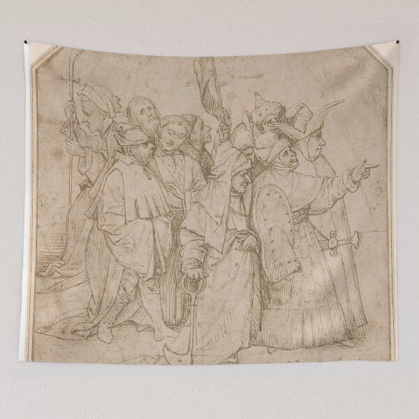 Item preview, Medieval people by hieronymus bosch  designed and sold by Vintage Designs +.