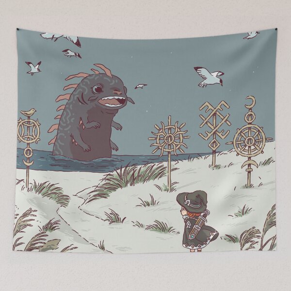 Item preview, Sea Monster designed and sold by freeminds.