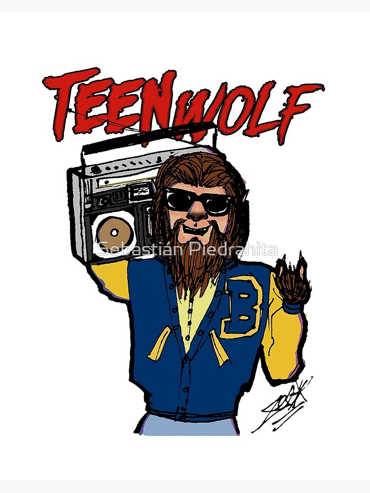 Teen Wolf Art Print