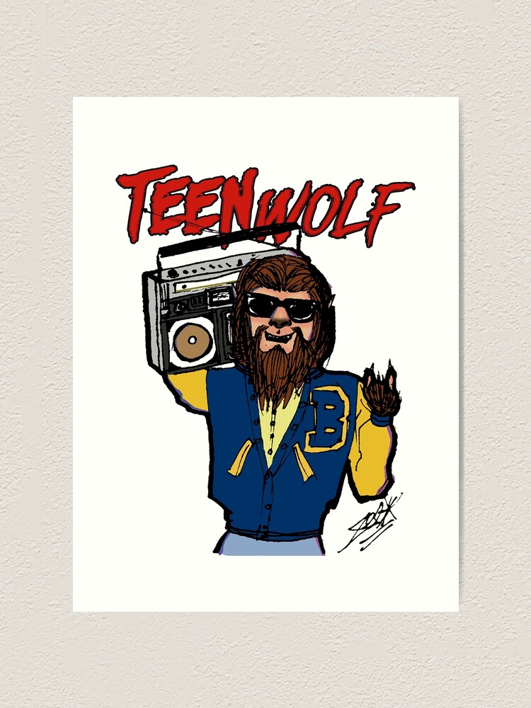 Teen Wolf Art Print