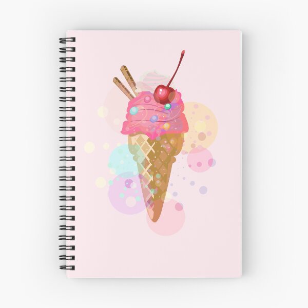 Item preview, Ice Cream Strawberry and Cherry designed and sold by meridiem.