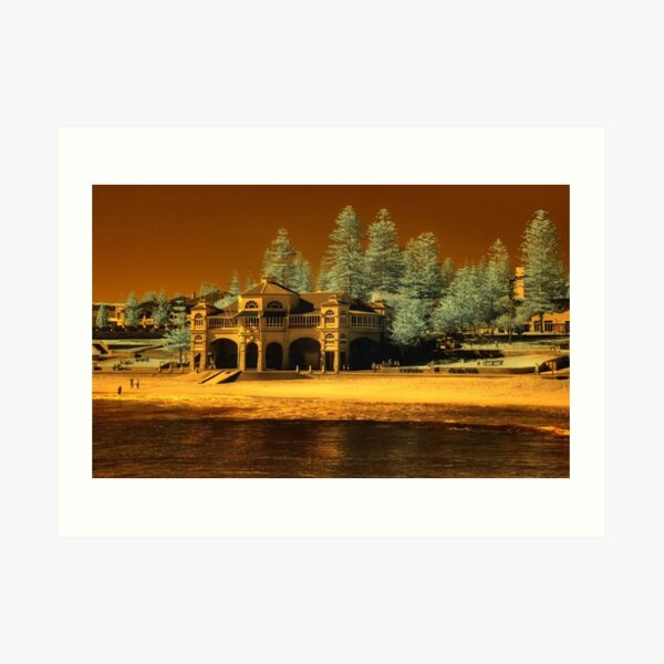Indiana Tea House #2, Cottesloe Beach, Perth WA Art Print