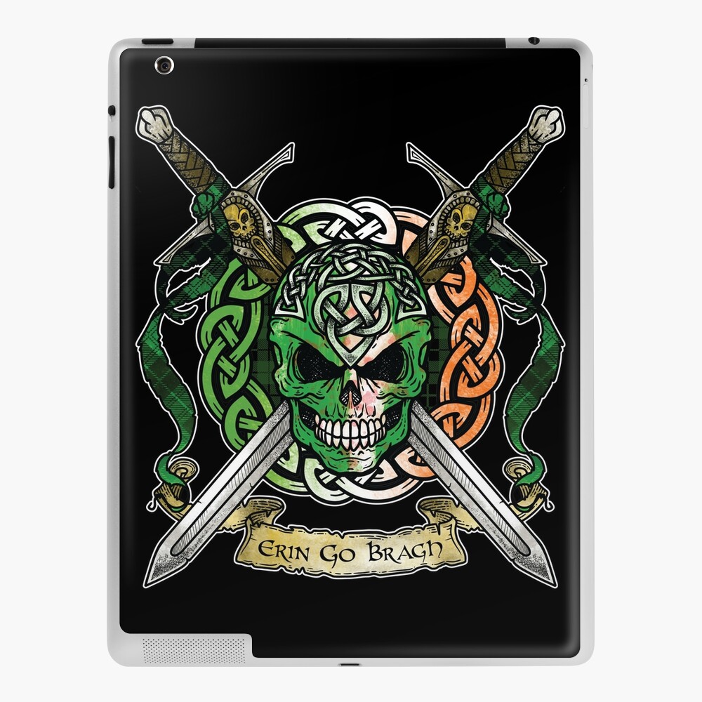 "Keltischer Krieger Irland" iPadHülle & Skin von Redbubble