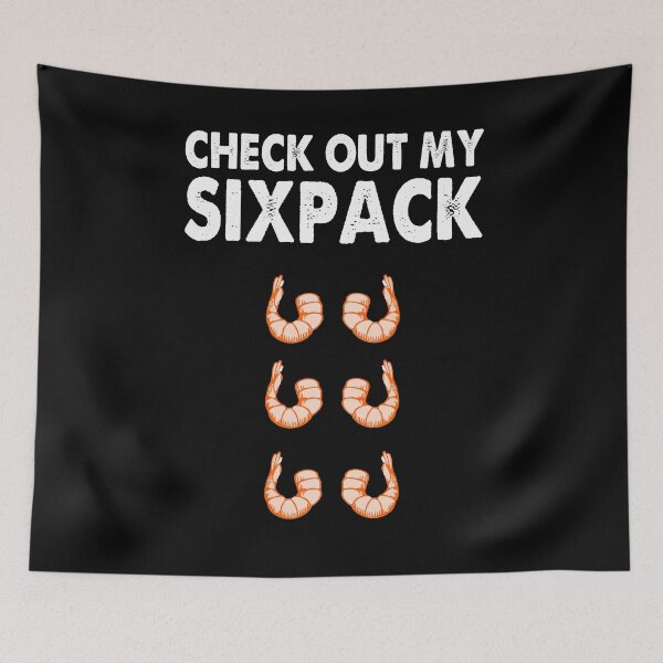 Item preview, Shrimp Sixpack designed and sold by Eduard Beck.