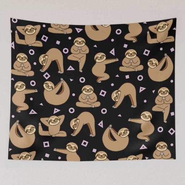 Item preview, Cute Sloths Yoga designed and sold by plushism.