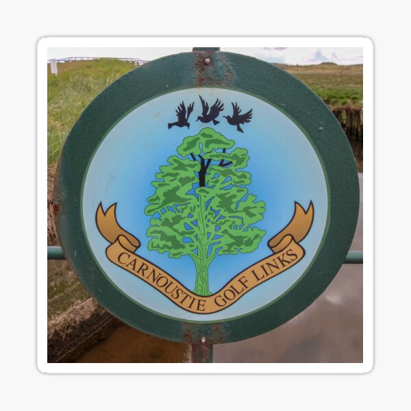 Item preview, Carnoustie golf course designed and sold by Julie Bell.
