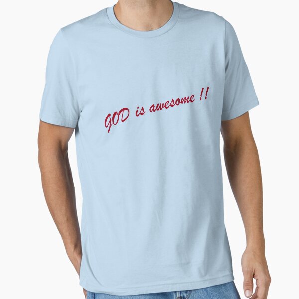 Item preview, GOD is awesome!! designed and sold by palbun.