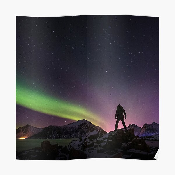 Under the Northern Lights Poster