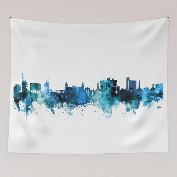 Artikelvorschau, Fayetteville Arkansas Skyline entworfen und verkauft von ArtPrints.