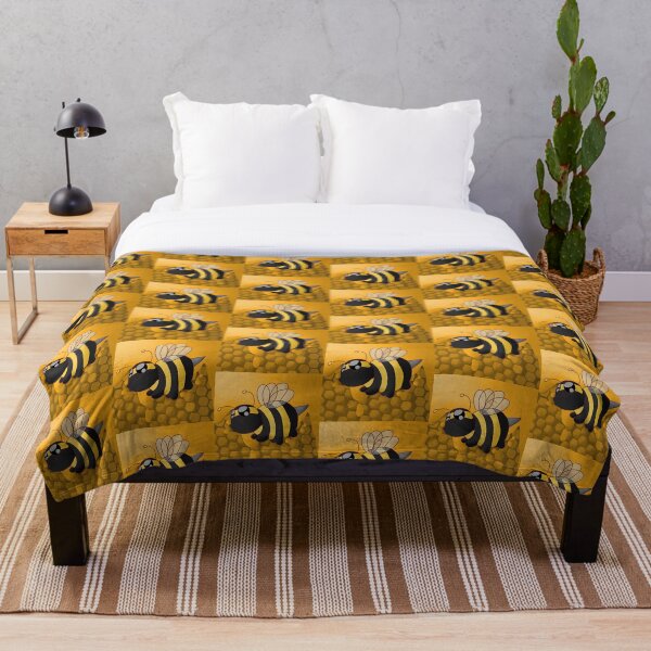 Bumble Bee Throw Blanket