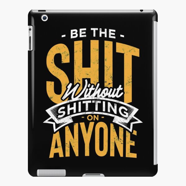 Compassion Shirt Respect Fair Play iPad Snap Case