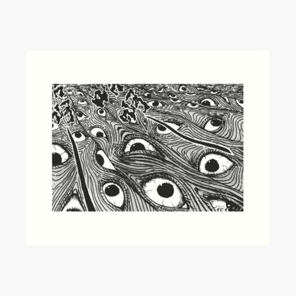 Junji Ito - Augen Kunstdruck