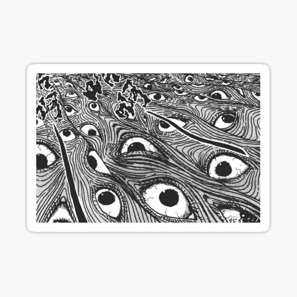 Junji Ito - Ojos Pegatina