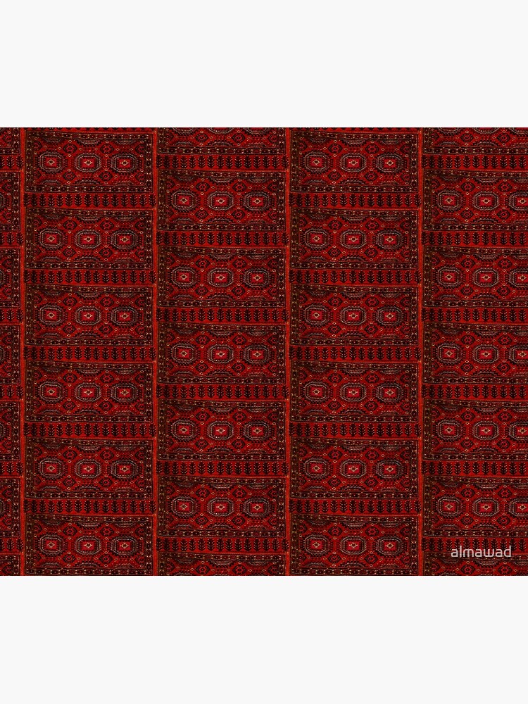Red Oriental rug look by almawad