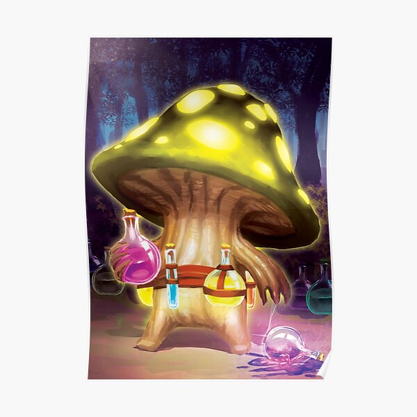 Elishroom the Potion Runner Poster