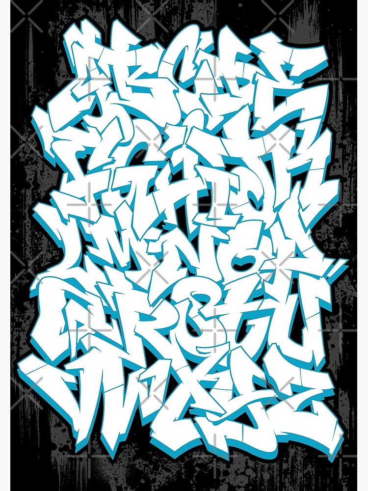 alphabet graffiti letters