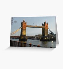 Tower Bridge London Greeting Card