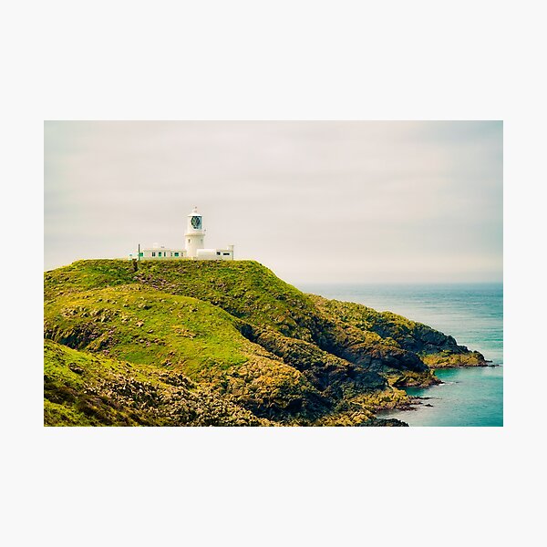 Item preview, Strumble Head Lighthouse - Coastal Scenery - Pembrokeshire designed and sold by Harmony Of The Mind.
