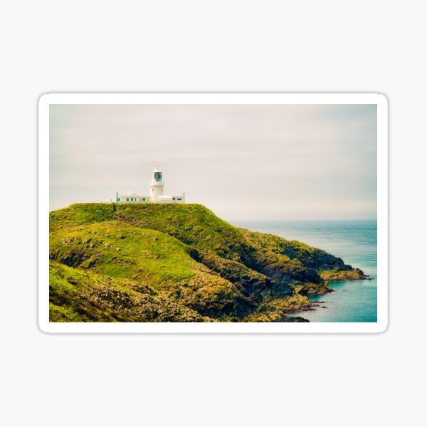 Item preview, Strumble Head Lighthouse - Coastal Scenery - Pembrokeshire designed and sold by Harmony Of The Mind.