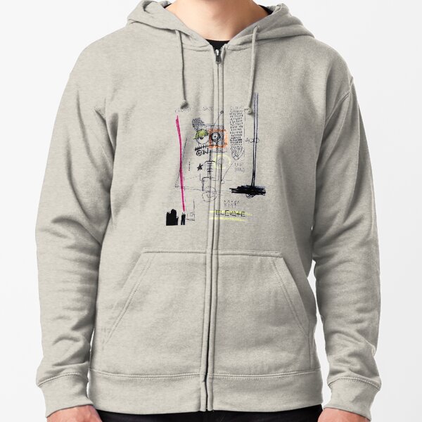 Weather System Zipped Hoodie