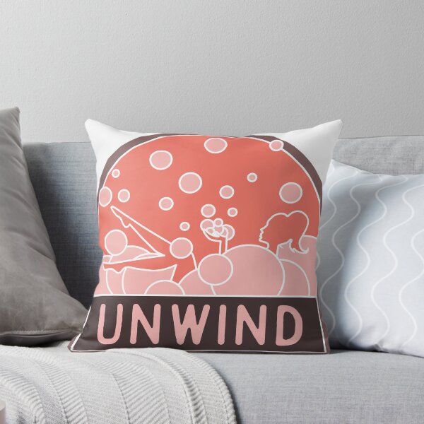 Item preview, Unwind Badge designed and sold by abbymlarson.com.