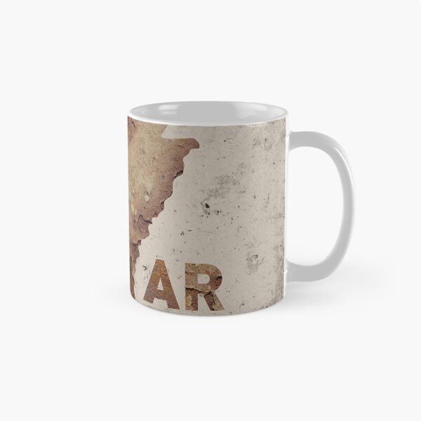 Item preview, Arkansas Rusty Cement Wall State Map Outline Founded Date Series designed and sold by map-lover.