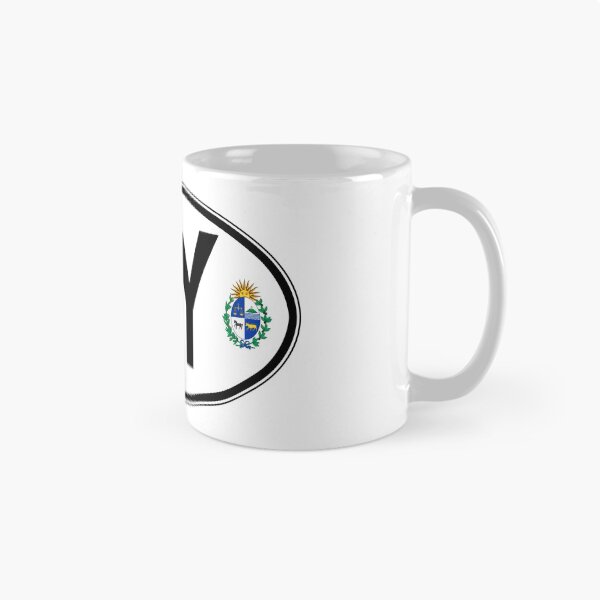 Item preview, Uruguay Oval Country Code Decal designed and sold by rogue-design.