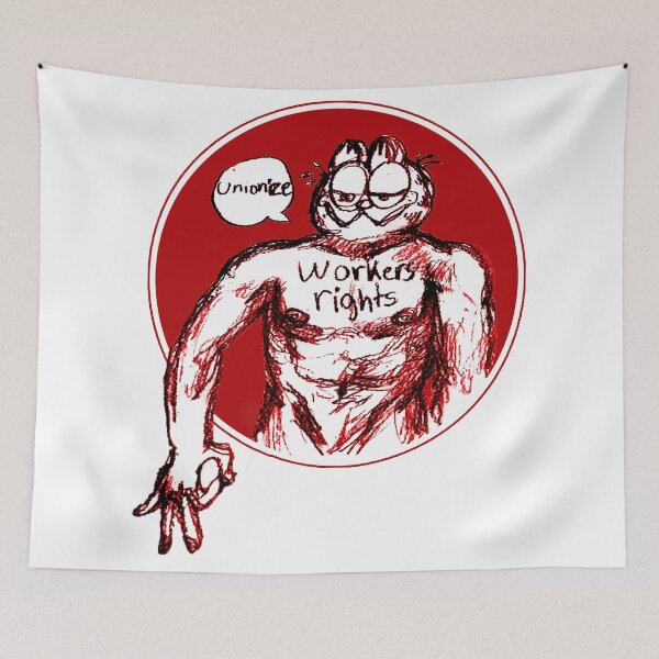 Item preview, Workers rights designed and sold by InkTheCrow.