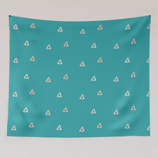 Item preview, Simple SHAPES in bold pink x turquoise designed and sold by Taylorly.