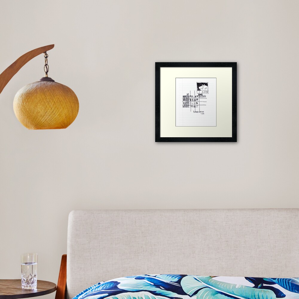 Bipolar Framed Art Print