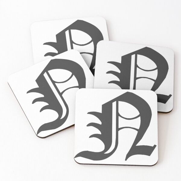 Item preview, N - Old English Lettering - N designed and sold by VintageTeesNow.