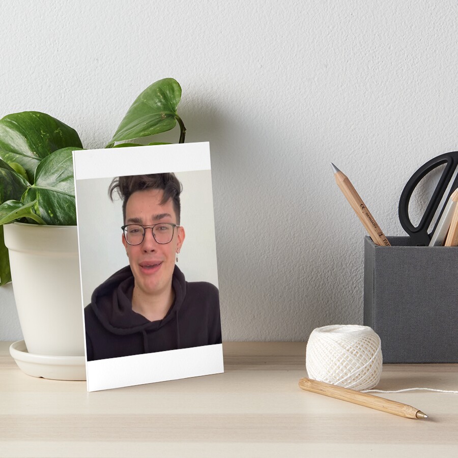 "JAMES CHARLES CRYING" Art Board Print by itsyaboifabian Redbubble