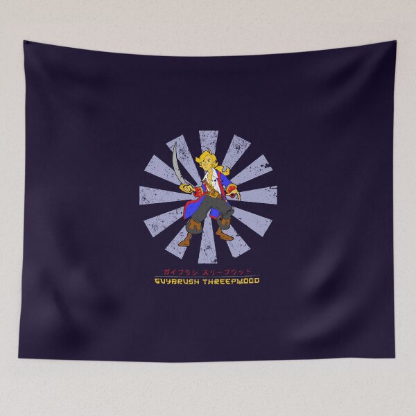 Item preview, Guybrush Threepwood Retro Japanese Monkey Island designed and sold by Nova5.