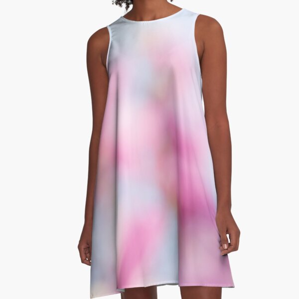 Magenta Magnolia A-Line Dress