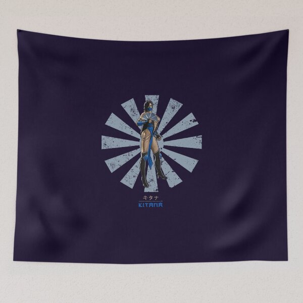 Item preview, Kitana Retro Japanese Mortal Kombat designed and sold by Nova5.