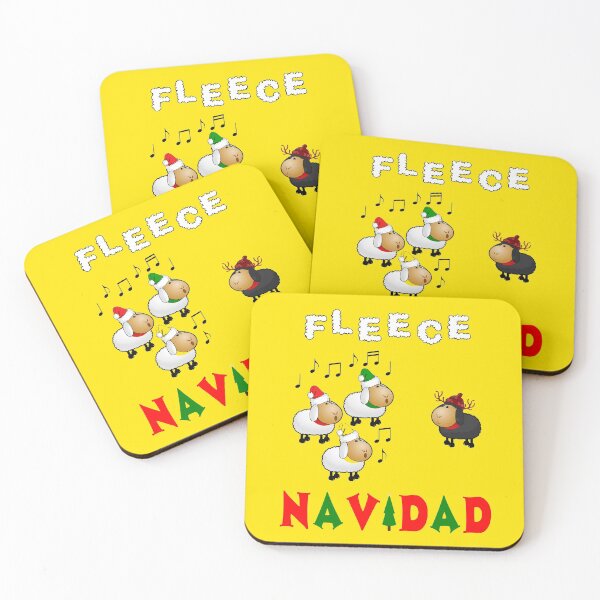 Item preview, Fleece Navidad Choir - Acappella Yella designed and sold by 4wordsmovement.