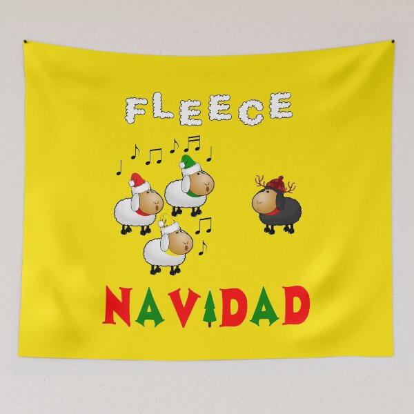Item preview, Fleece Navidad Choir - Acappella Yella designed and sold by 4wordsmovement.