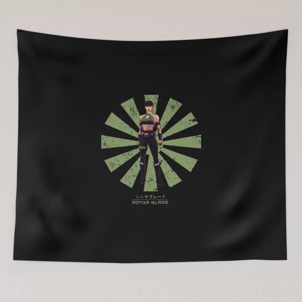 Item preview, Sonya Retro Japanese Mortal Kombat designed and sold by Nova5.
