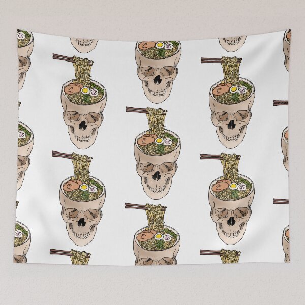 Item preview, Ramen Skull designed and sold by Haleyperetic.