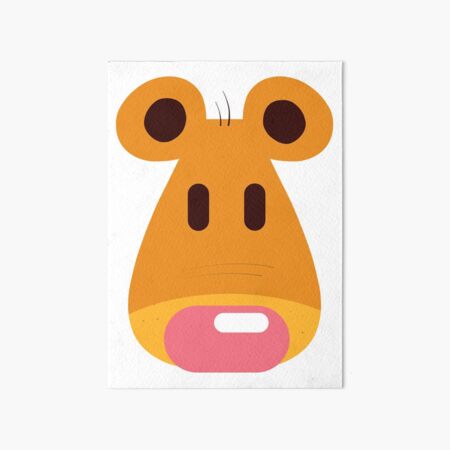 Hannah's Bear design Art Board Print