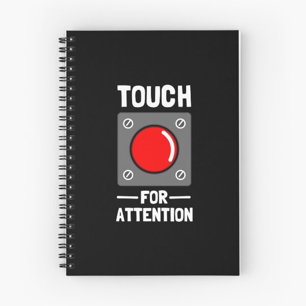 Item preview, Touch For Attention designed and sold by Yipptee Shirts.