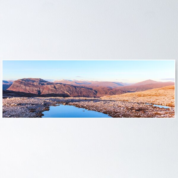 Item preview, Panorama Over Kinlochewe designed and sold by ScotLandscapes.