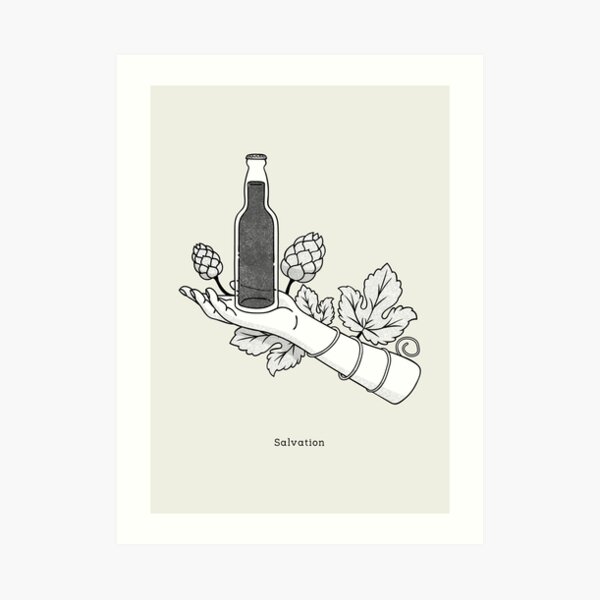 The hoppy salvation Impression artistique